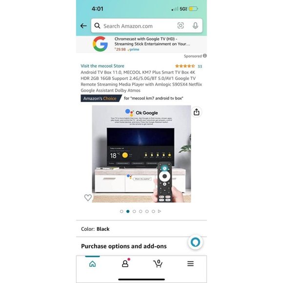 Android Tv Box KM7 Mecool - Picture 5 of 8